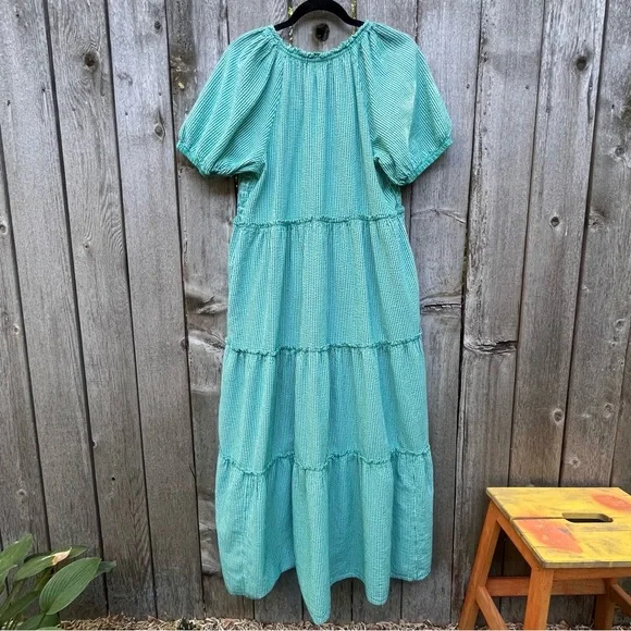 Sundance Teal Maxi Dress - Picture 2 of 5